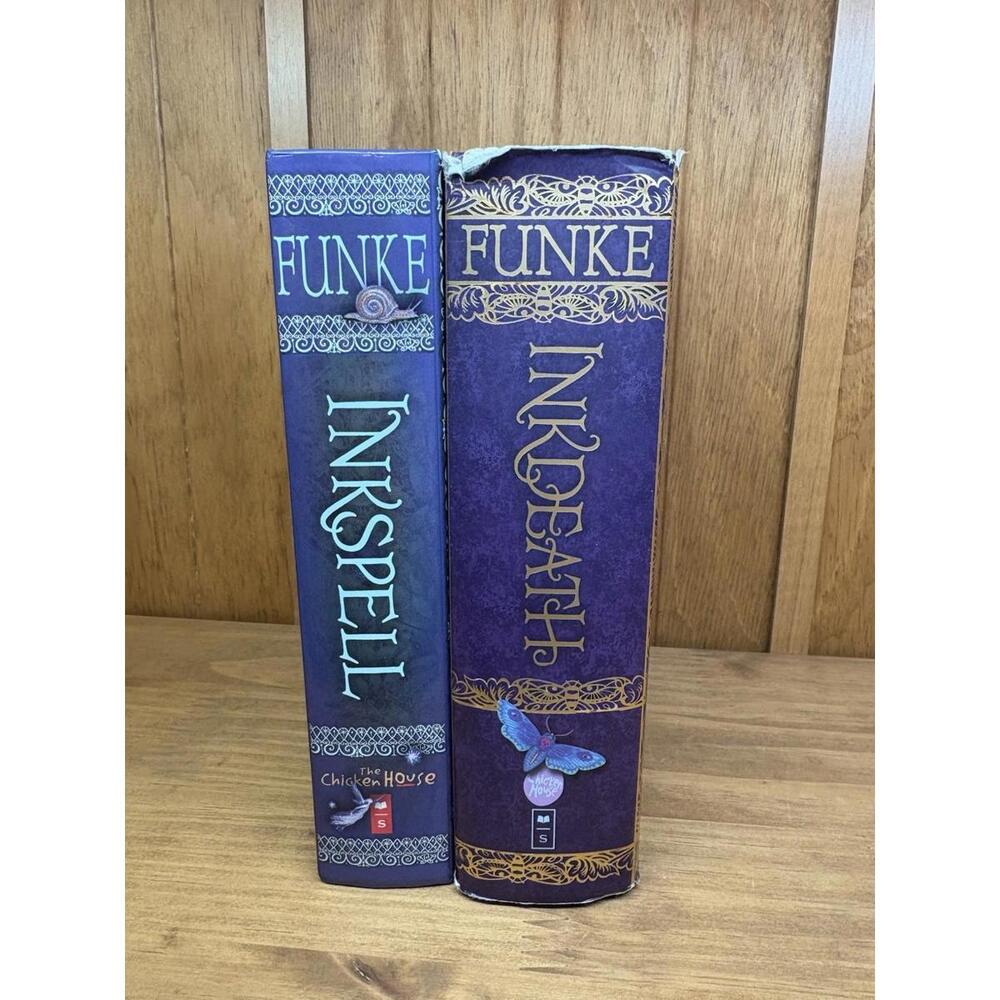 Inkspell & Inkdeath Hardcover Set Cornelia Funke YA Fantasy Scholastic